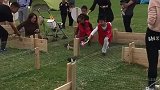 这也就是让孩子驱赶小猪，换成一只兔子，早就跑的不见身影了！