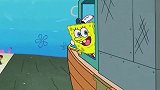 海绵宝宝开起垃圾船相当自信，遭罪的却是章鱼哥！