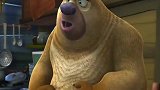 熊出没之夺宝熊兵：光头强亲自喂小熊熊和橙汁，铲屎官不爱肥波了