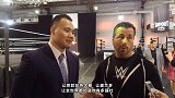 WWE-17年-中国选手天兵教练答记者问：相信天兵能够打赢巨人安德烈上绳挑战赛-专题