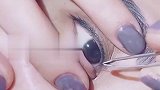 眼睛里的眼线拔出来了