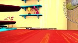 跳跳鱼世界4第17集学轮滑