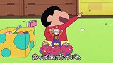 蜡笔小新：为了帮新酱从妮妮手上拿回玩具，正男把自己都献祭了