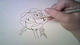 手把手教你学画玫瑰