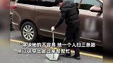 女婿每天5点起床，帮环卫工丈母娘扫街：她一个人太辛苦