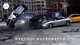 汽车高速通过铁链路障会怎样？3D动画模拟全程，场面太壮观了