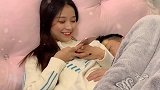 伸手要的细节毫无意义 我会给你足够的安全感最甜情侣 治愈系笑容