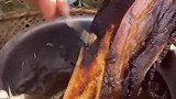 今天吃蒸腊肉，太香了