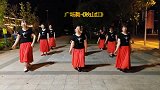 湖南相约快乐舞蹈队：经典红歌广场舞-《映山红》，好听好看