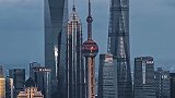 上海的名片陆家嘴，这也是中国的名片，独特的气质魅力繁华完全不输纽约、伦敦、东京！航拍 上海 治愈