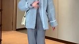 秋冬羊羔毛这样穿，温柔惹人爱