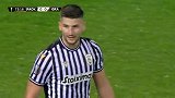 第74分钟塞萨洛尼基球员乔拉克黄牌