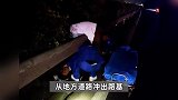 现场！男子开蔚来SUV高速智驾撞上“天降轿车”：肇事司机醉驾坠落