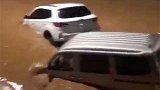 浙江诸暨：百年一遇强降雨突袭诸暨，部分道路出现积涝塌方