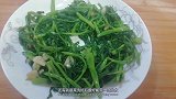 爆炒空心菜，农村家常做法 不黑不黄口感清脆