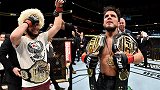 UFC五大空缺金腰带争夺战：小鹰首次加冕 塞胡多自封三冠皇