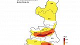 陕西省气象台继续发布高温黄色预警预警