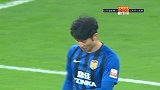吴曦精准斜长传连线吉翔 “吉克汉姆”头球险破门