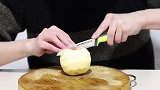 3分钟教会你拔丝苹果做法，丝丝相扣，好吃停不下来