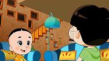 陨石坠落地球，大头儿子和小明以为看见外星人了