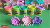 创意彩泥diy手工制作青椒茄子樱桃，趣味早教亲子互动认知颜色