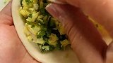 家长老味道，韭菜盒子，太香了 #自制美食