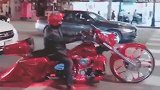 后轮哪去了网友勇士不需要后轮