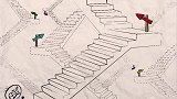 创意铅笔动画：女神的考验，铅笔人通过了