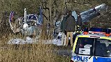 瑞典一架小型飞机14日在瑞典北部坠毁 机上9人全部遇难