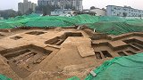 北京地铁14号线景泰站附近发现古墓 考古挖掘正在进行中