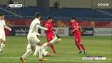 韩国队完成第一脚射门 尹胜圆图示冷箭被门将没收