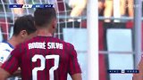 第10分钟AC米兰球员安德烈·席尔瓦射门 - 被扑