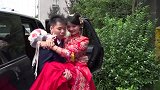 湖北一帅哥迎亲，新娘长得好漂亮，双眼都都移不开了