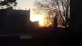 夕阳西下 阳明公园即景