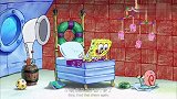 海绵宝宝历险记：海绵宝宝的分叉牙刷，不是用来刷牙，而是刷眼睛