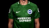 布莱顿发布新赛季第二客场球衣 墨绿主色+流线设计