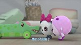 瑞奇宝宝：甜甜看到大鳄鱼，却不和它玩，居然嫌弃它的牙齿！