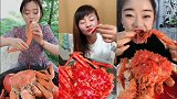 爱美食，吃货直播螃蟹,胃口不小啊，第245节