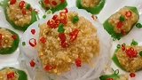 蒜蓉粉丝蒸丝瓜，喜庆又好做
