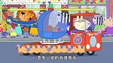 小猪佩奇：兔小姐参加嘉年华游行，接了一通电话，转身就走了！