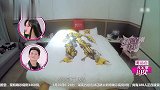 阚清子晒床单被子的图案，袁娅维一句话说出她单身的原因！