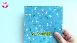 折纸教程：简单好看的风车礼盒，用来收纳也不错