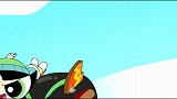 新飞天小女警：毛毛们一起玩传统雪橇，好好玩哦