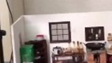 90后厨师用迷你厨房做微型食物，网友留言预定1000桌酒席