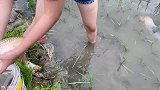 小姐姐太有爱了，钓的鱼全部放生