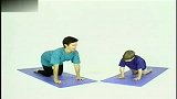 亲子交互式瑜伽教学-20120418-猫和母牛式