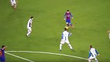 上帝视角欣赏梅西最强1V4 这脚腕秀的怕是能作画
