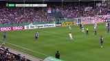 第9分钟奥斯纳布吕克球员艾蒂安·阿蒙伊多进球 奥斯纳布吕克1-1RB莱比锡