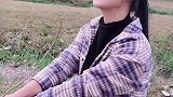 美女歌唱粉红色的回忆，旁边的老牛仿佛在凝神倾听