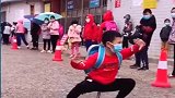 后生可畏，原来高手在民间，又是未来的以为武打巨星！